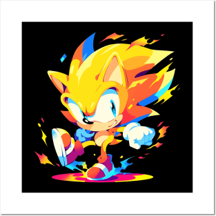 super sonic Posters and Art